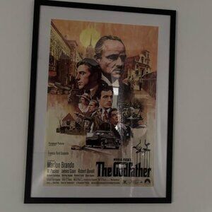 The Godfather 1972 Classic Vintage Movie Poster